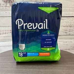 Prevail Adult Incontinence Underwear for Men & Women, Maximum Absorbency, Large